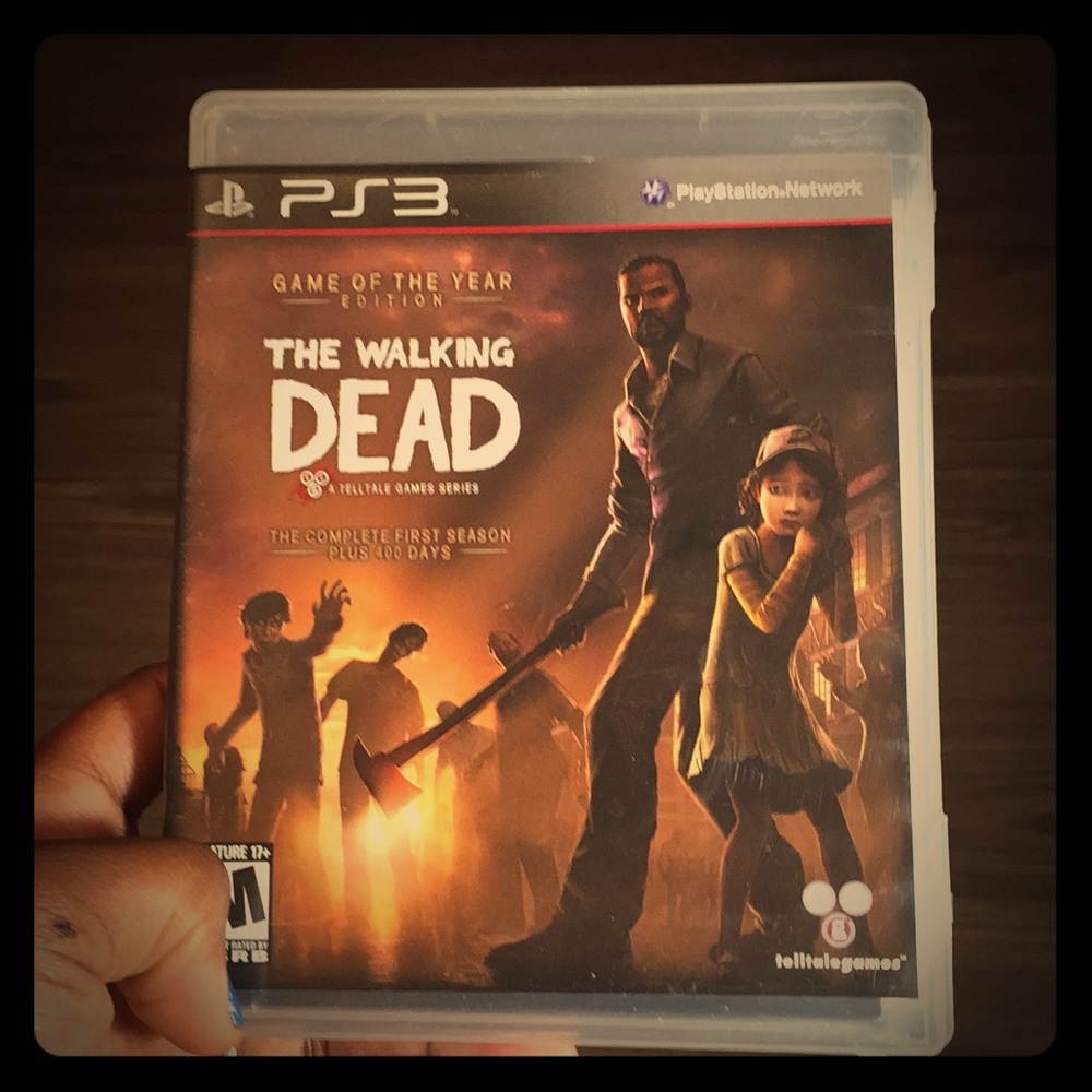 The walking dead ps3 game